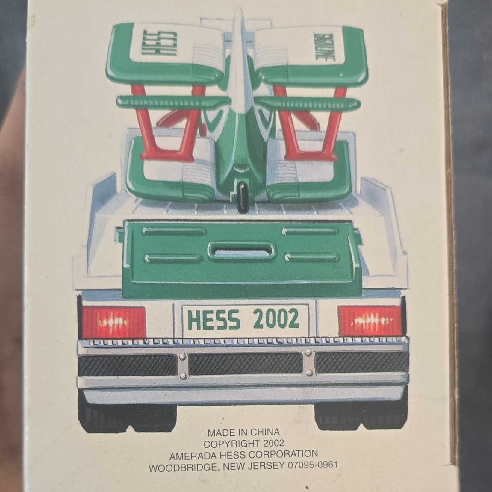 Hess 2002 Toy Truck with Helicopter